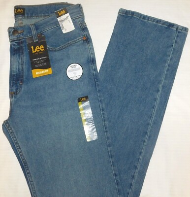LEE Regular Jeans Bootcut Stretch Regular Seat & Thigh Midrise Worth It Blue