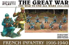 The Great War: French Infantry (1916-1940) by Wargames Atlantic