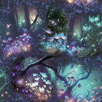 Arthouse Magical Garden Enchanted Floral Multi Wallpaper 923804