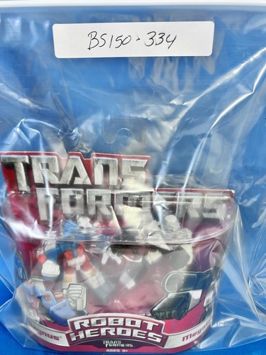 Transformers Robot Heroes ULTRA MAGNUS & MEGATRON 2-Pack G1 NIB - Picture 2 of 2