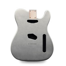 Telecaster Guitar Body for Fender – SIlver – 2 Piece American Alder
