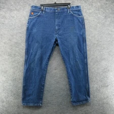 Wrangler Jeans Mens 40x30 Blue Cowboy Cut FR 13MWZ Western Rodeo American Denim