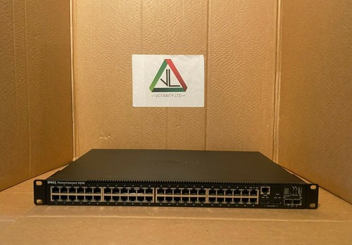Dell PowerConnect 5548 with Brackets Dell 5548 Managed Gigabit Switch (Inc VAT) - Afbeelding 1 van 8