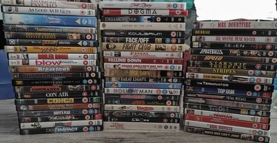 BOX of 63 DVDs including all classic collectable films. | eBay UK