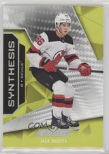 2019-20 Upper Deck Engrained Synthesis Jack Hughes #S-50 13c1