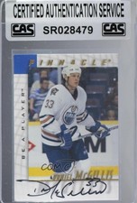 CAS Certified 1997-98 Pinnacle Be A Player Dan McGillis #131 Sealed Auto 3c7