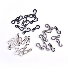 10Pcs Mini Spring Backpack Clasps Climbing Carabiners Keychain Camping Hooks-cx