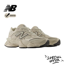 New Balance 9060 Cream Beige Sneakers Uomo Donna Scarpe Lifestyle Originali