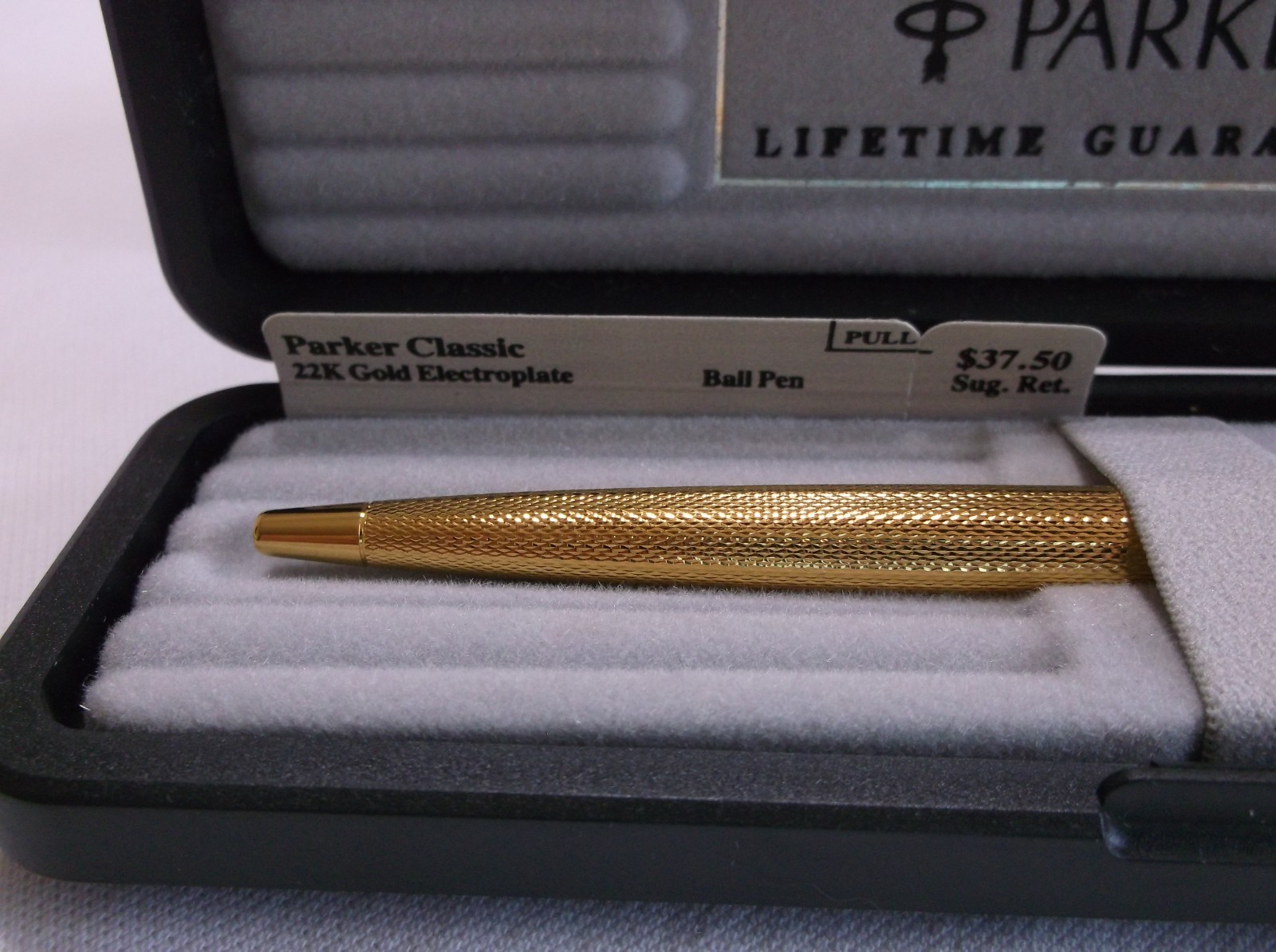 PARKER CLASSIC GRAIN d' ORANGE BALLPOINT PEN / NEW IN BOX / FRANCE / 52932