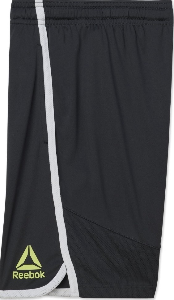 Reebok Kids Dark Gray Athletic Mesh Shorts Size L Polyester Drawstring Pockets thumbnail 2