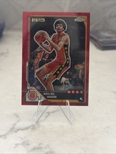 KEL'EL WARE 2025-26 TOPPS CHROME MCDONALD'S RED LAVA REFRACTOR /125