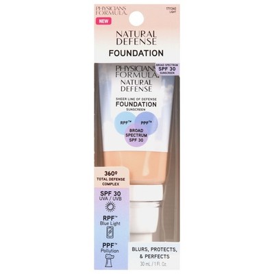 Physicians Formula Natural Defense Sheer Line of Defense Foundation SPF 30