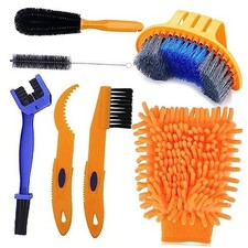- Bicycle Chain Cleaner Brush Set Suitable 7PCS Bike Cleaning Brush Tool Kit