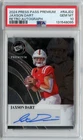 2024 Press Pass Premium Jaxson Dart RETRO Rookie RC Auto #'D 22/49 PSA 10 POP 1