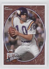 2008 Upper Deck Football Heroes Legendary Heroes Fran Tarkenton #214 HOF 0a1