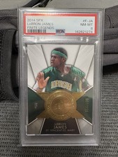 2014-15 SPx Finite Legends LeBron James #F-JA 56/799 PSA 8 LOW POP! Cavs Heat