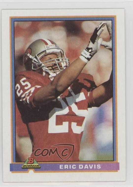 1991 Bowman Eric Davis #483 1k3