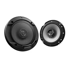 RFRB Kenwood KFC-1666S 6-1/2" 2-Way Coaxial Speakers, 30W RMS, Silver PP Woofer