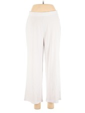 Antthony Originals Women Ivory Casual Pants M