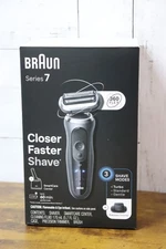 Braun Electric Shaver for Men, Series 7 7171cc, Wet & Dry Shave, Turbo & Gentle