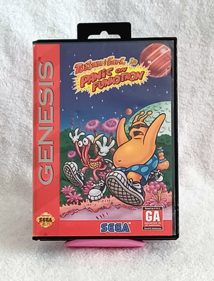 ToeJam & Earl in Panic on Funkotron (Sega Genesis, 1993) No Manual