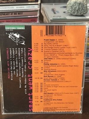 Smart Went Crazy - Meridian Arts Ensemble - 1993 CD - Zappa, Jimi Hendrix, more!