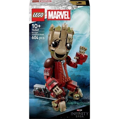 76341 LEGO  MARVEL SUPER HEROES Groot im Ravager-Outfit (76341), Bauspielzeug