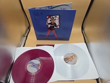 signed Pinkpantheress Fancy Some More Clear and Purple 2X LP vinyl record 12"