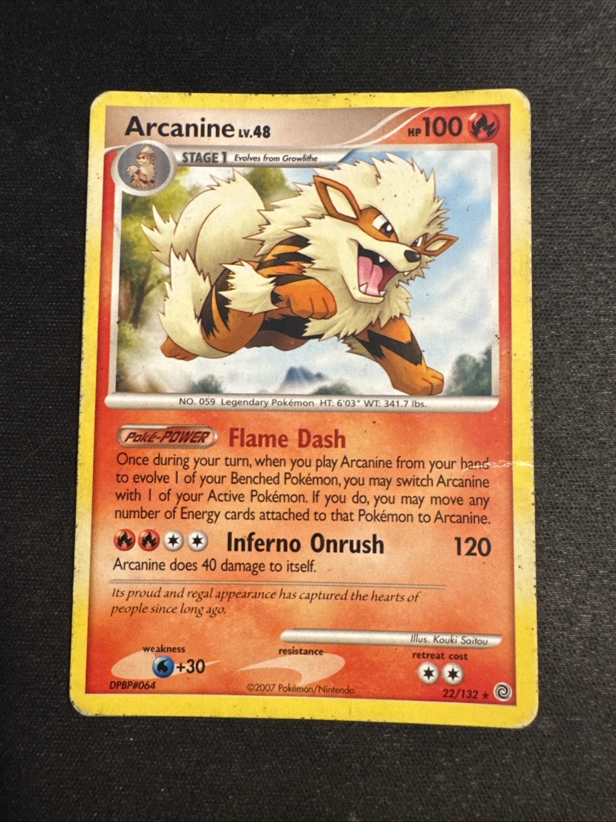 Arcanine 22/132 Secret Wonders Regular