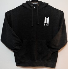 BTS Large Grey Hoodie 23.5" W X 27" L RN 156272 P.O. SMT 313 S 101