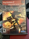 Shadow the Hedgehog - Sony PlayStation 2 GREATEST HITS