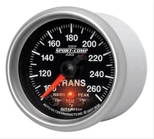 Autometer 3658 Sport-Comp II Pro-Control Electrical Trans Temp Gauge 2 1/16" Dia