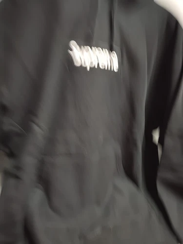 Sweat à capuche Supreme Box Logo Taille L Noir.
