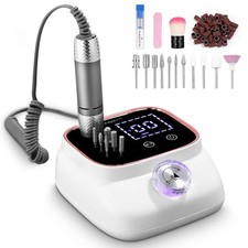 ✅Fresa per Unghie Professionale 45,000RPM Lima Elettrica Manicure e Pedicure Gel