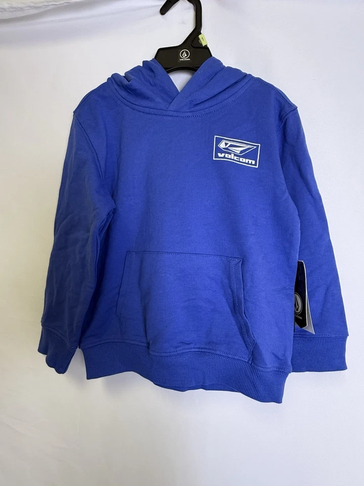 Volcom Boys Surf Vitals Hoodie & shorts set electric blue NWT sz 4T (imperfect) - Image 2 of 4