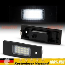 2x LED KennzeichenBeleuchtung Nummernschild für BMW 1er E81 E87 Z4 E85 E86