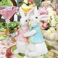 Easter Bunny Decorations Spring Indoor Home Decor Bunny Decorations for a Fri...