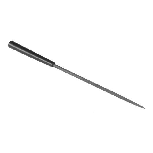 Second Cut Steel Round Needle File with Plastic Handle 3mm x 140mm ...