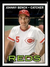 2021 Topps Update #CNW-7 Johnny Bench Topps Cards That Never Were