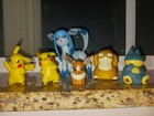 Pokémon Plastic Figurine Lot of 5: Pikachu, Eevee, Psyduck, Glaceon, Munchlax — photo 1