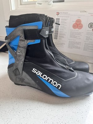 Salomon S/Race Skate Boots - Size US 9.5, EUR 43 1/3, for parts only READ