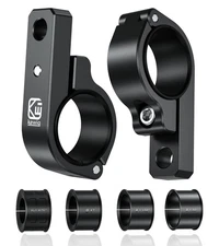 2 PCS Light Bar Mounts, Aluminium Alloy LED Light Mounting Brackets, Sturdy R...