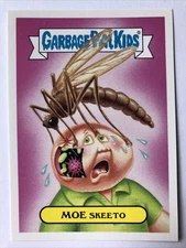 Garbage Pail Kids 2017 Adam-Geddon Topps Bio & Tech Moe Skeeto 2a