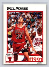1991-92 NBA Hoops - Will Perdue #345