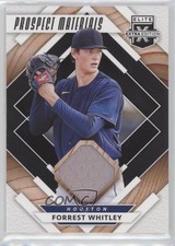 2020 Panini Elite Extra Edition Prospect Materials Black Forrest Whitley 0i2u