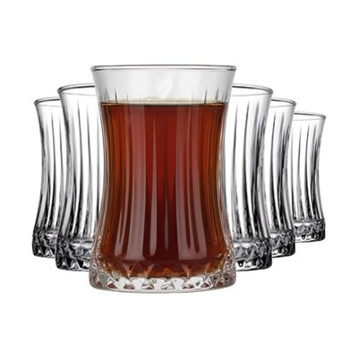 Pasabahce Elysia Teegläser 170 ml   6er Set für Tee & Heißgetränke | HELDENA