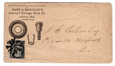 Black Jack Grill Case & Barclay's Carriage Knob Co.  Illustrated Advertising