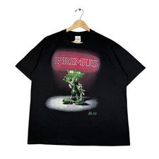 Vintage Primus Rock Band Graphic T-Shirt Black Mens Large