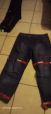 Vintage Y2K MFG Marithe Francois Girbaud Shuttle Tape Rave Bagg Cargo Jeans 42 M