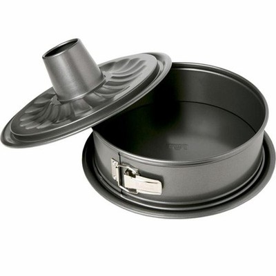 Birkmann Easy Baking Springform mit Zwei Böden Spring Form Kuchenform 26 cm